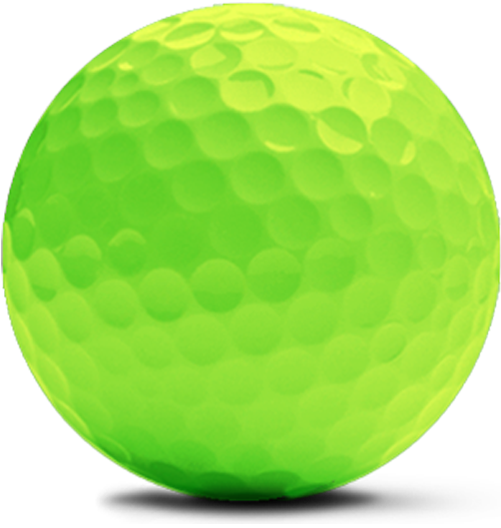 green golf ball